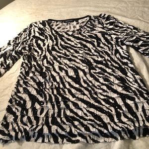 Ruffled Party Blouse